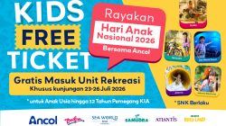 Ancol Gratiskan Tiket Rekreasi Anak saat Hari Anak Nasional 2026