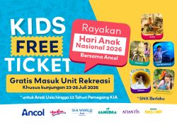 Ancol Gratiskan Tiket Rekreasi Anak saat Hari Anak Nasional 2026