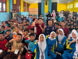 Disdamkar dan Penyelamatan Kota Depok Berikan Edukasi Keselamatan Kebakaran Kepada Siswa SMP Kusuma Bangsa Beji