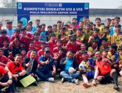 Wali Kota Depok Nonton Kompetisi Soeratin U-13 dan U-15: Majukan Atlet Muda Bisa Bersaing di Nasional