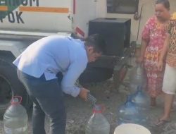 Warga RW 15 Kemiri muka Dapat Bantuan Air Bersih