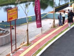 Caplok Garis Sempadan Situ, Satpol PP Depok Segel Kawasan Perumahan Shila Sawangan