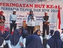 HUT Persadia ke-21 dan HDN Kota Depok Edukasi Deteksi Diabetes Sejak Awal, Senam Bersama sama Bagi Doorprize