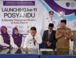 Wali Kota Depok Resmikan Posyandu 6 SPM di Meruyung, Mendekatkan Layanan hingga ke RW