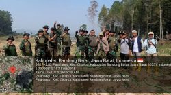 Dansektor 5 Citarum Harum Pimpin Penanaman 150 Bibit Pohon di Pasir Kuning Babakan, Wujud Nyata Pelestarian Lingkungan