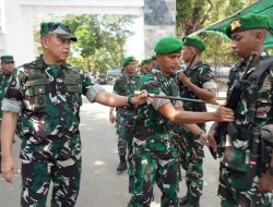 Kunjungi Yonif TP 450 dan 451, Pangdam IV/Diponegoro Tegaskan Prajurit Harus Siap Operasi Tempur