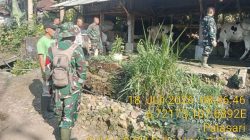 Satgas Citarum Harum Sektor 8 Sub Ciater Melaksanakan Pendataan Hewan Ternak.