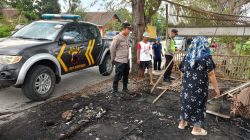 Warung Kopi di Kutowinangun Ludes Terbakar, Diduga Dipicu Korsleting Listrik