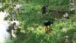 Subsektor 1 Kertasari Laksanakan Pembersihan Ganggang,Gulma dan Ranting di Danau Situ Cisanti
