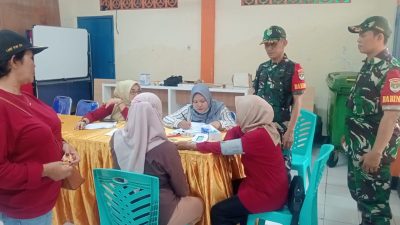 Kodim 0505/Jakarta Timur Berikan Pemeriksaan Kesehatan Gratis kepada Warga Balimester