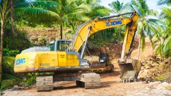 Pembukaan Jalan Penghubung Kepulauan Umbele Capai Progres 25 Persen