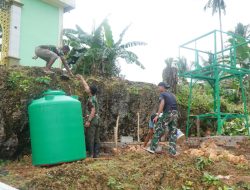 Manunggal Air Bersih di Masjid Desa Polewali Disiapkan untuk Fasilitas Tempat Wudhu Jamaah