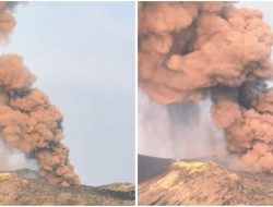 Status Gunung Anak Krakatau Naik Jadi Siaga, Kapal di Selat Sunda Dilarang Dekati Radius 5 Kilometer
