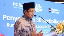 Doa Menag Nasaruddin Umar untuk Ellyas Pical dan Para Penerima Rumah Cahaya