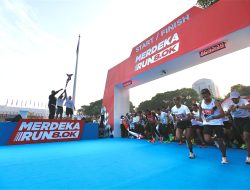 Merdeka Run 8.0K Meriahkan HUT ke-80 RI, Ribuan Warga Lari dari Istana
