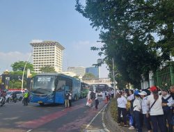Monas Dipadati Jemaah Jelang Zikir dan Doa Kebangsaan, Ribuan Massa Mulai Berdatangan