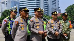 Polda Metro Jaya Amankan 47 Kegiatan, 7.643 Personel Siaga di Monas