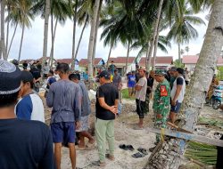 Dan SSK TMMD Ke-129 Hadiri Pemakaman Warga di Desa Umbele