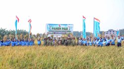 Panen Padi Lanud Halim Perdanakusuma Perkuat Ketahanan Pangan Nasional 
