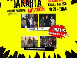 Jakarta Anti Culun Kembali Digelar, Overdrive hingga Obelisk Stereo Siap Guncang WAPRESS Bulungan