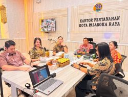 Ombudsman RI Uji Kualitas Pelayanan Kantor Pertanahan Kota Palangka Raya