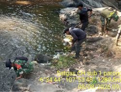 Satgas Citarum Harum Sektor 8 buat Demplot Sayuran pengaplikasian Pupuk Kosasih serta Perkuat Edukasi Lingkungan dan Pendataan Ternak di Wilayah Binaan