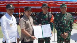 Pangdam XXIII/Palaka Wira Resmi Tutup TMMD Ke-129 Kodim 1311/Morowali di Kepulauan Umbele