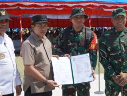 Pangdam XXIII/Palaka Wira Resmi Tutup TMMD Ke-129 Kodim 1311/Morowali di Kepulauan Umbele
