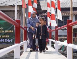 Jembatan Garuda King Ago Batu Tapak Diresmikan, Zenal Abidin : Jadi Urat Nadi Ekonomi Warga