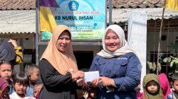 Dukung Pendidikan Anak Usia Dini, SPPG Gunungendut 3 Salurkan Bantuan Dana ke PAUD KB Nurul Ihsan
