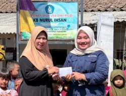 Dukung Pendidikan Anak Usia Dini, SPPG Gunungendut 3 Salurkan Bantuan Dana ke PAUD KB Nurul Ihsan