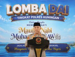 Lomba Dai Polres Kuningan, 40 Pelajar Tampil Tebar Kebaikan