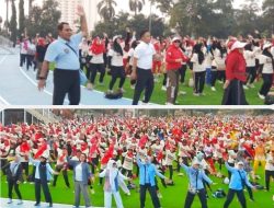 KORMI Kerjasama Aloha Max Gelar Gebyar Zumba Ribuan Warga Ikuti Senam Bersama Walikota Depok