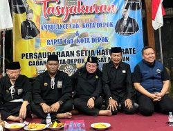 Layani Warga Sepenuh Hati: PSHT Cabang Kota Depok Gelar Syukuran Miliki Mobil Ambulance