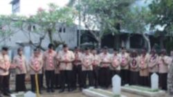 Ketua Kwarcab Pramuka Kota Depok Pimpin Langsung Ziarah Kubur di TMP