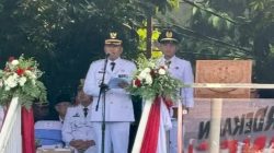 Pimpin Upacara HUT ke-81 RI, Wali Kota Depok H. Supian Suri Belasungkawa dan Kirim Doa untuk NTT