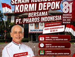 Ayoo Hadir Senam KORMI Kota Depok Bertabur Hadiah di Acara Care Free Day Balaikota Depok