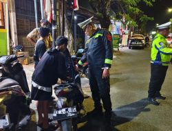 Polisi Tindak 13 Pengendara dalam Patroli Malam Minggu di Kebumen, 10 Motor Pakai Knalpot Brong
