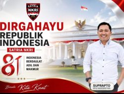 Ketua Satria NKRI Suprapto Acil Gama: Dirgahayu ke-81 Republik Indonesia