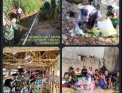 Satgas Citarum Harum Sektor 8 Perkuat Kebersihan Sungai, Pendataan Ternak dan Edukasi Masyarakat