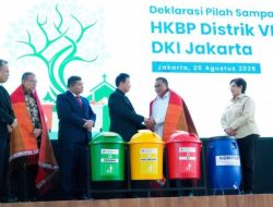 HKBP Distrik VIII DKI Jakarta Deklarasikan Gerakan Pilah Sampah dari Sumber