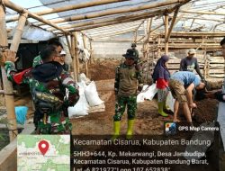 Subsektor 3 Cisarua Satgas Citarum Harum Monitoring Pengelolaan Limbah Kohe Sapi dan Edukasi Masyarakat Jaga Kebersihan Lingkungan