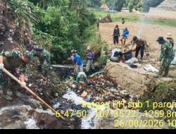 Satgas Citarum Harum Sektor 8 Terus Perkuat Aksi Bersih Sungai dan Edukasi Masyarakat 