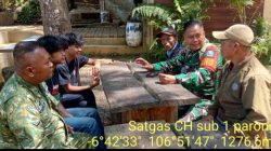 Satgas Citarum Harum Sektor 8 Perkuat Patroli dan Sosialisasi Pencegahan Karhutla di Kawasan Sukawana