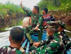 Menembus Gambut dan Kanal, Tim Mabes TNI Pastikan Karhutla Tak Meluas