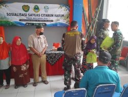 Satgas Citarum Harum Sektor 5 Gelar Sosialisasi Terpusat, Ajak Warga Kelurahan Cibabat Peduli Lingkungan dan Kelola Sampah