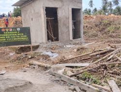 Pembangunan MCK Masjid Quba Desa Umbele Masuki Tahap Pengecatan dan Pemasangan Tegel Kamar Mandi