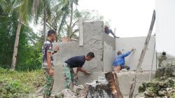 Pekerjaan Manunggal Air Bersih di Masjid Desa Umbele Lama Tunjukkan Progres Sangat Baik