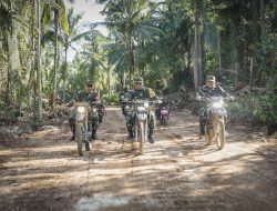 Wairjenad Tinjau Pelaksanaan TMMD Ke-129 Kodim 1311/Morowali, Apresiasi Sinergi TNI dan Masyarakat