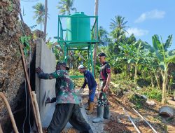 Pekerjaan Manunggal Air Bersih di Desa Polewali Terus Menunjukkan Progres Positif